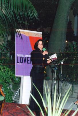 Isabella Santacroce presenta il suo libro 'Lovers'